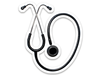 A stethoscope
